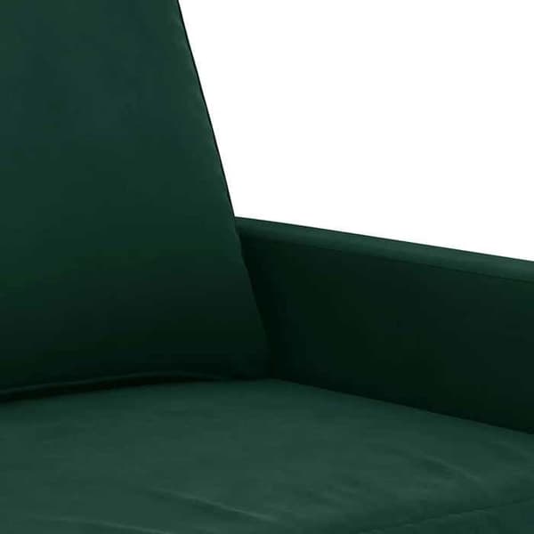 Maison Exclusive - Soffa 2-sits Grön mörk 140 cm Sammet