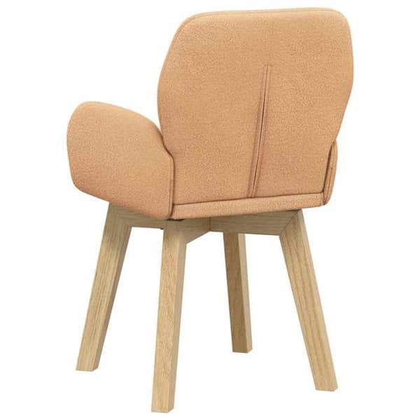 Maison Exclusive - Snurrande matstolar 6 st Bouclé Beige beige