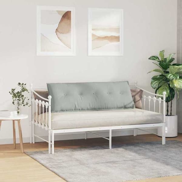 Maison Exclusive - Vaaleanharmaa Selkätyyny 140 x 50 cm Kankainen Kammottu Sametti