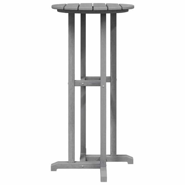 Maison Exclusive - Vaalea harmaa baaripöytä 55 x 55 x 107 cm Polyeteeni
