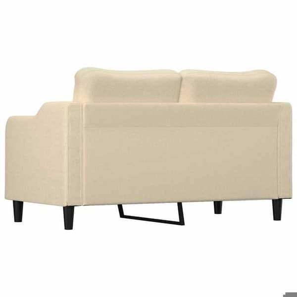 Maison Exclusive - 2-personers sofa Creme 140 cm Stof