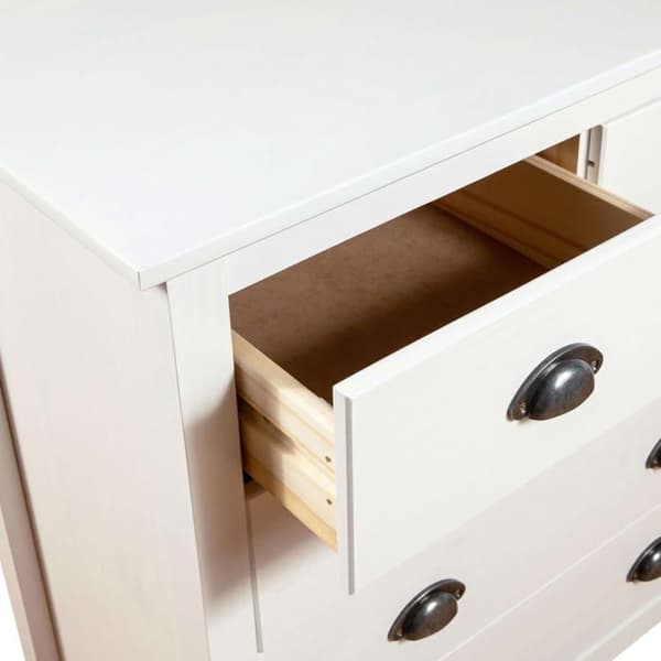 Maison Exclusive - Buffet Hill Blanc 79x40x80 cm Solid furu Vit