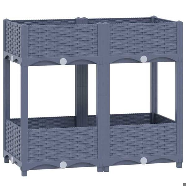 Maison Exclusive - Hög säng 80x40x71 cm Polypropylen