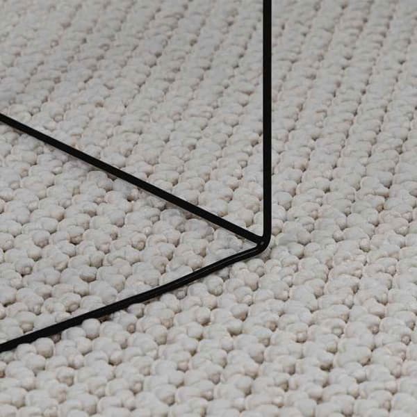 Maison Exclusive - Indendørs tæppe LUGO Creme 170 x 120 cm Polyester