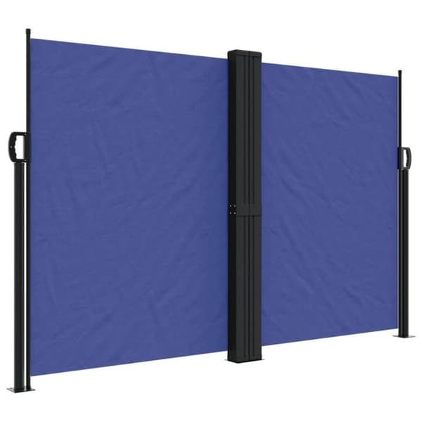 Maison Exclusive - Fällbart sidotak blått 160x1000 cm