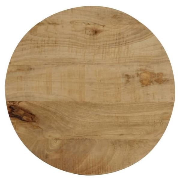 Maison Exclusive - Sidebord i solid mangotræ 40x50 cm brunt och svart