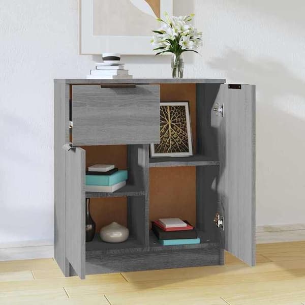 Maison Exclusive - Buffet Sonoma grå 60x30x70 cm Ingeniørtræ Sonoma grå