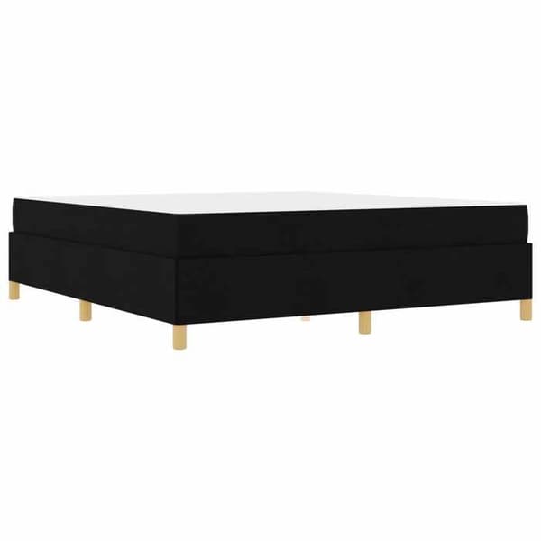 Maison Exclusive - Sängram Svart 180 x 200 cm tyg