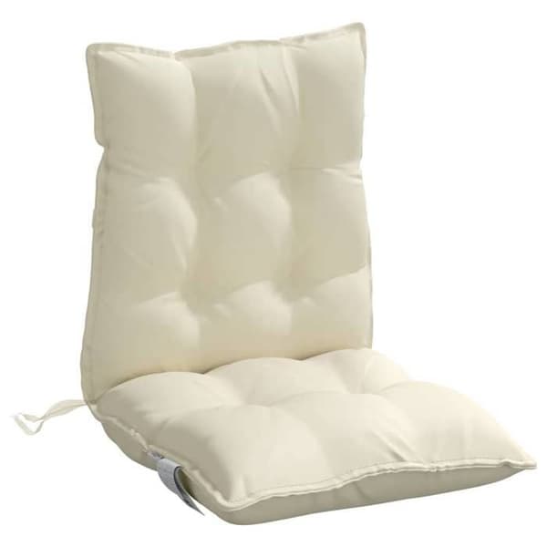 Maison Exclusive - Utomhus Kudde 2 st Kräm 100 x 50 x 7 cm