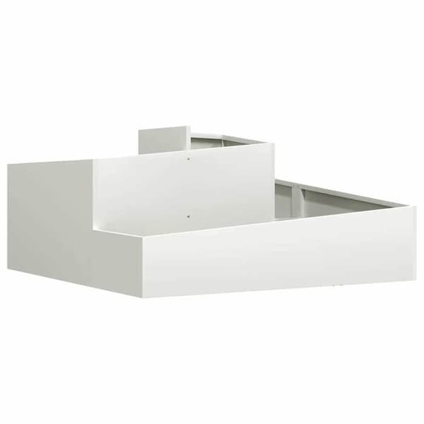 Maison Exclusive - Trädgårdskrukor Vit 100 x 100 x 50 cm