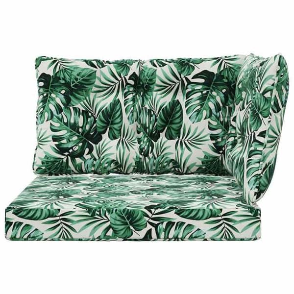 Maison Exclusive - Udendørs sofa pude Polyester Blad mønster