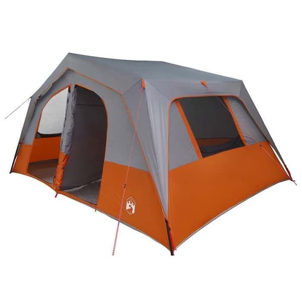 Maison Exclusive - Perheteltta 533 x 312 x 230 cm Harmaa ja oranssi