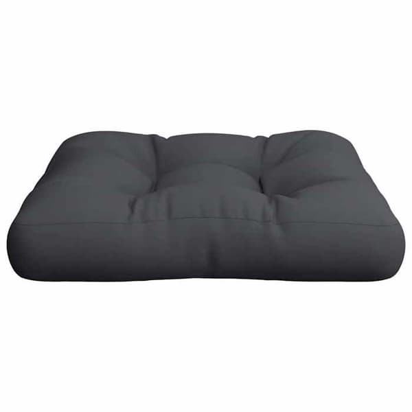 Maison Exclusive - Sort palle pude 50x50x12 cm stof