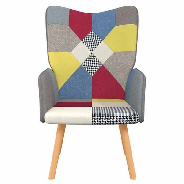 Maison Exclusive - Patchwork stof afslapningsstol
