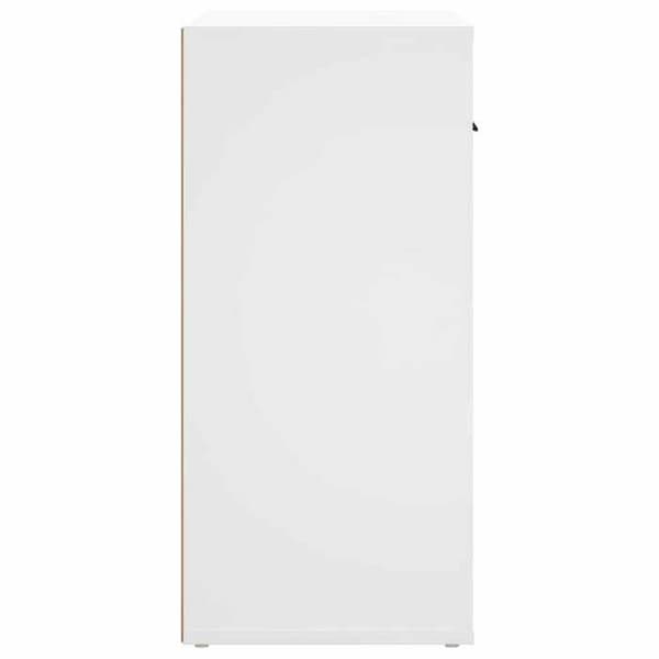 Maison Exclusive - Buffé Vit 80x33x70 cm Ingenjörsträ