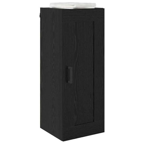 Dressoarer & bufféskåp - MAISON EXCLUSIVE - Rektangulär väggmöbel - 3 hyllor + 1 fack - Matt svart