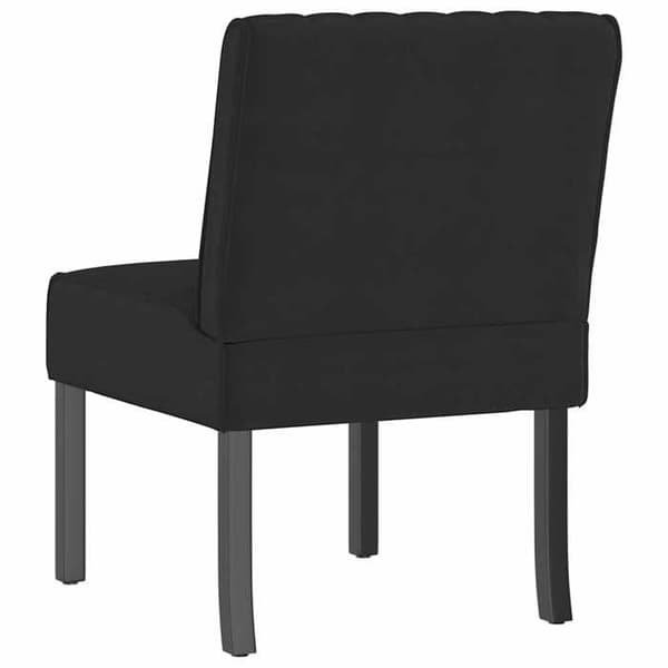Maison Exclusive - Sittpuff utan armstöd svart sammet