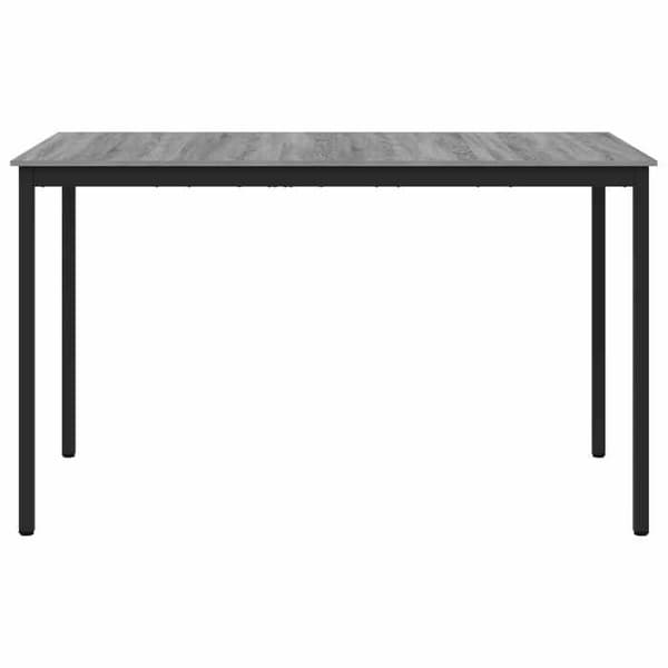 Maison Exclusive - Stående barbord i ingeniørtræ, rektangulær