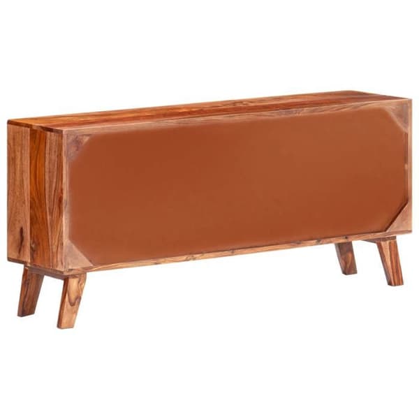 Maison Exclusive - Harmaa buffet 120x30x55 cm massiivipuuta Grå
