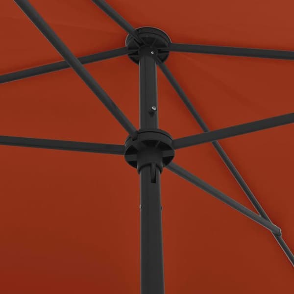 Maison Exclusive - Savea aurinkovarjo 200x125 cm terrakotta