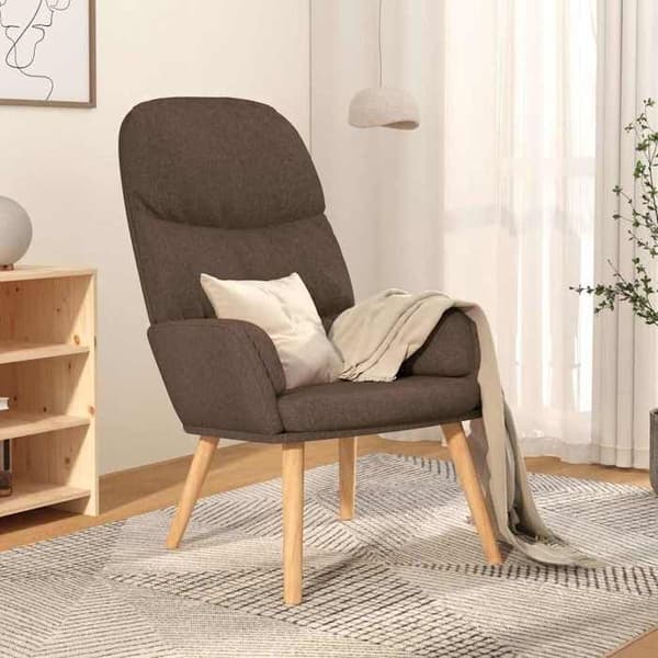 Maison Exclusive - Relax stol Taupe Stof