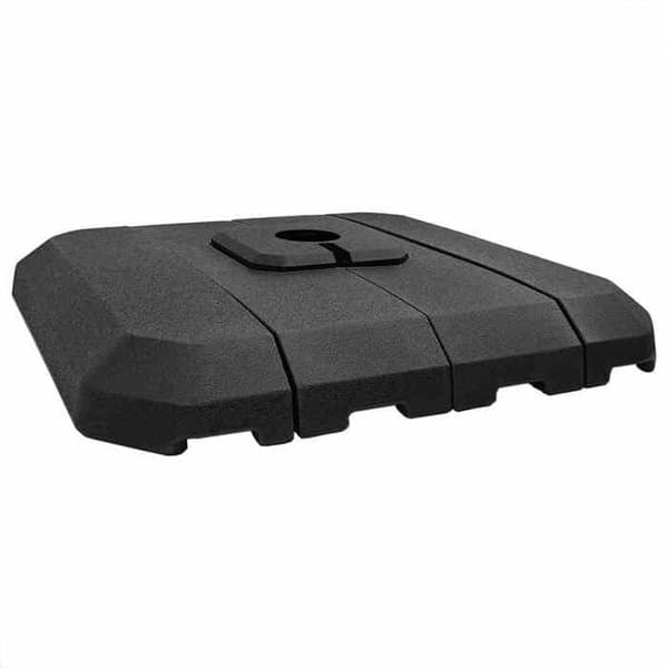 Maison Exclusive - Base til parasol med arm 130kg Sort