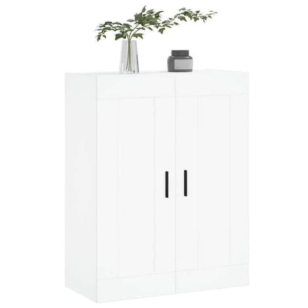 Maison Exclusive - Väggskåp vit 69,5x34x90 cm ingenjörsträ Vit