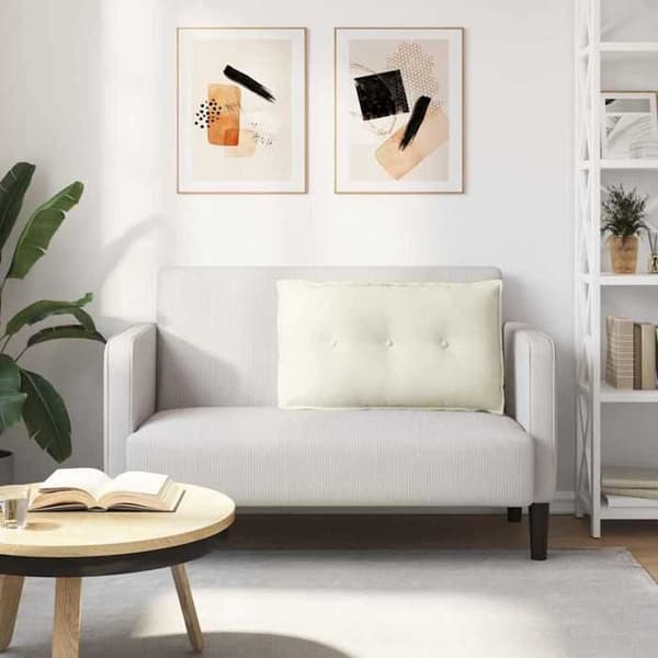 Maison Exclusive - Rygpude Creme 80 x 50 cm Velour