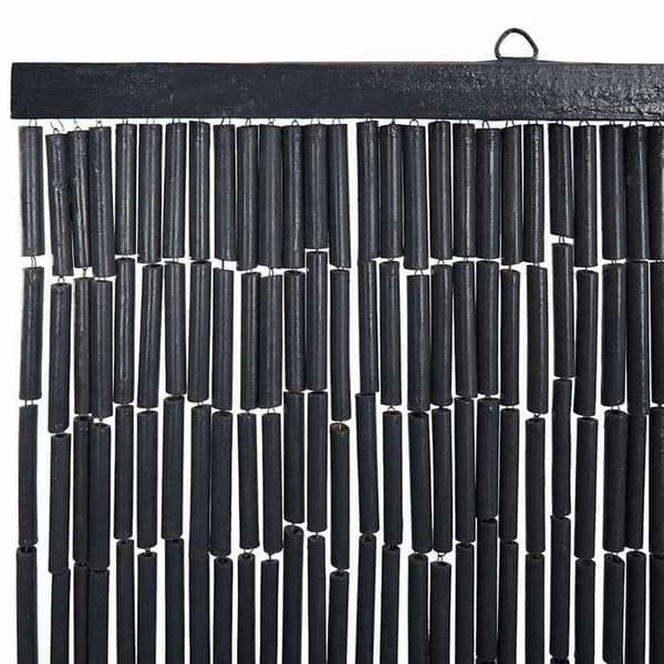 Maison Exclusive - Tummanharmaa hyönteisverho 120x220 cm bambusta