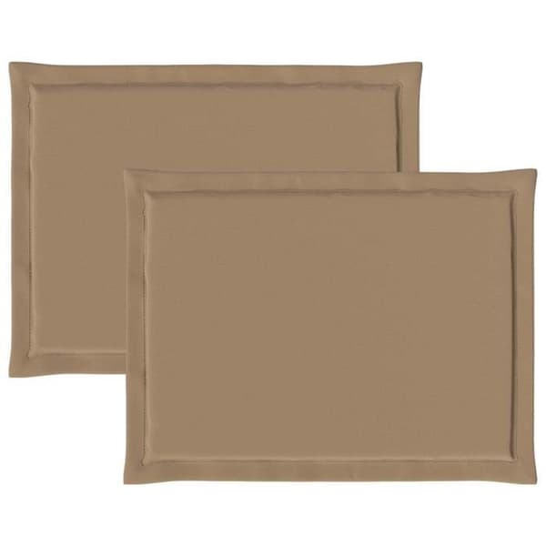 Maison Exclusive - Istuintyynyt 2 kpl Polyesteri Taupe 47 x 36 x 2 cm Mol