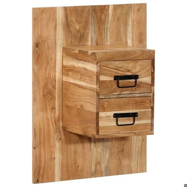 Maison Exclusive - Natbord 60x32x80 cm solid akacietræ