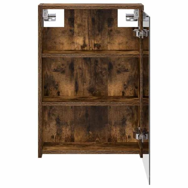 Maison Exclusive - Badeværelsesspejlskab Røget Eg 43 x 16 x 62.5 cm