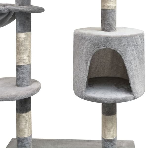 Maison Exclusive - Kattekradsetræ med sisal kløer 125 cm Grå grå