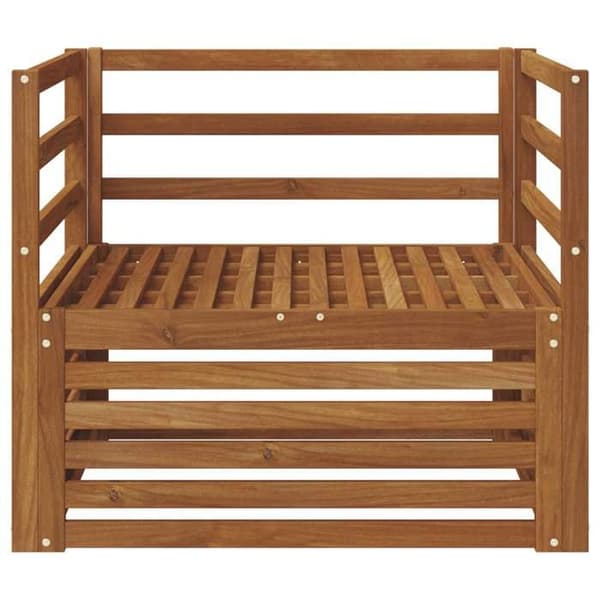 Maison Exclusive - 2 kpl Ulkokäyttöinen Sohva Luonnollinen