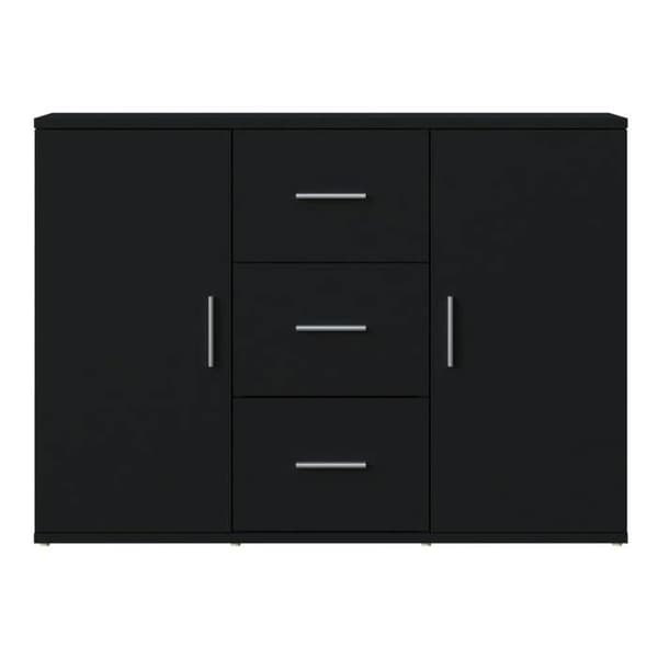 Maison Exclusive - Buffet Sort 91x29,5x65 cm Ingeniørtræ Svart