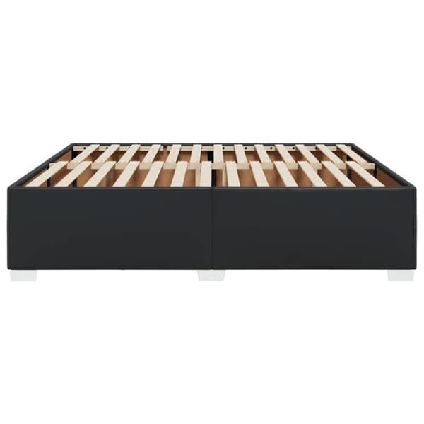 Maison Exclusive - Sengestel uden madras sort 180x200 cm kunstlæder Svart