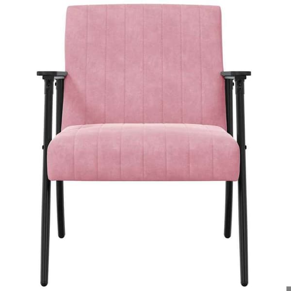 Maison Exclusive - vaaleanpunainen samettituoli