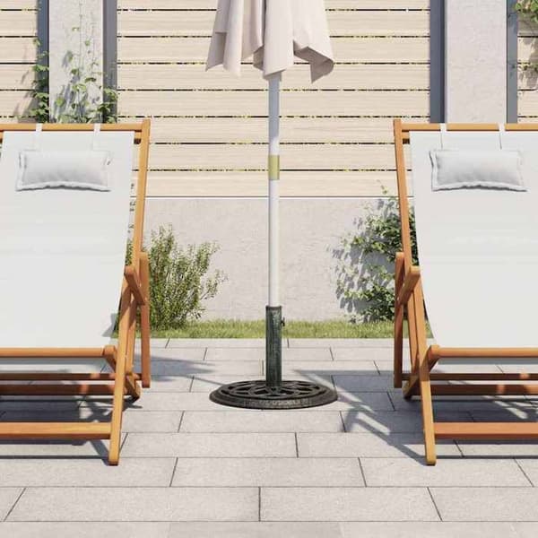Maison Exclusive - Parasolfod Grøn 44x44x31 cm Gitter