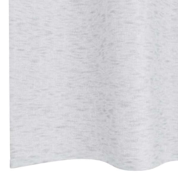 Verho - MAISON EXCLUSIVE - 2 kpl - Vaaleanharmaa - Polyesteri - 140 x 140 cm Ljusgrått