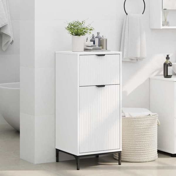 Maison Exclusive - Badrumsskåp Vit 39,5 x 36 x 88 cm Vit