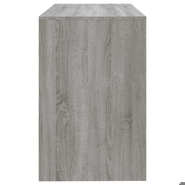 Maison Exclusive - Bureau sonoma grå 101x50x76,5 cm ingeniørtræ Sonoma grå