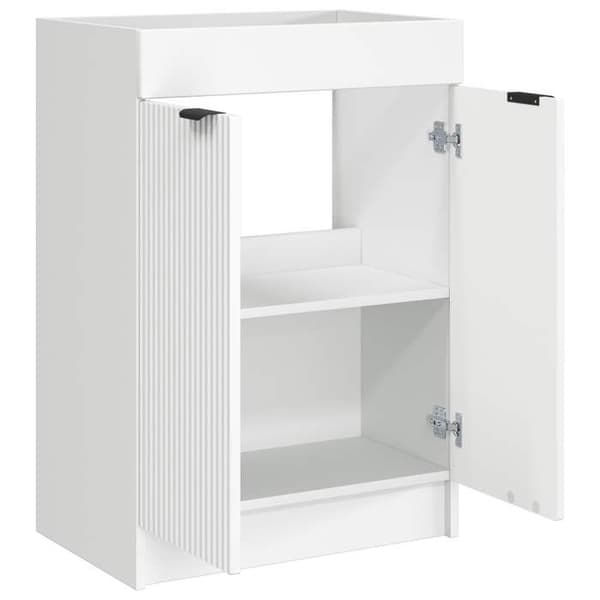 Maison Exclusive - Badeværelse underskab hvid 78,5 x 37,5 x 81 cm