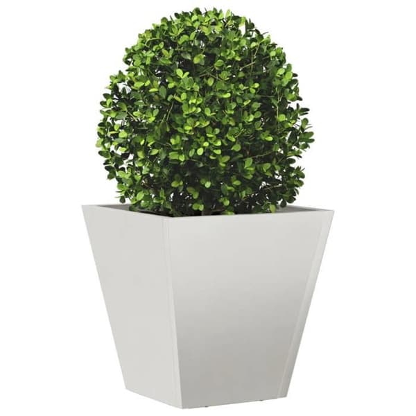 Maison Exclusive - Blomsterkummer 2 stk 30x30x30 cm rustfrit stål