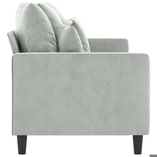 Maison Exclusive - 3-personers Sofa Lys Grå 180 cm Velour