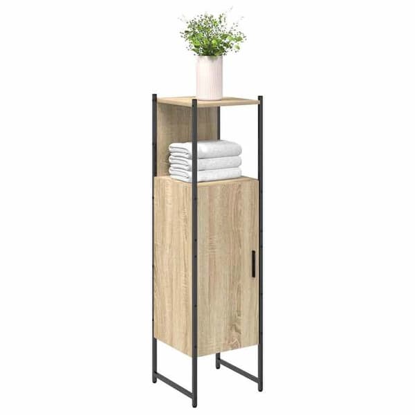 Maison Exclusive - Badeværelsesskab Beige 33 x 33 x 120,5 cm beige