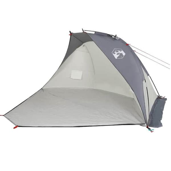 Maison Exclusive - Strandtält grå 268x223x125 cm 185T polyester