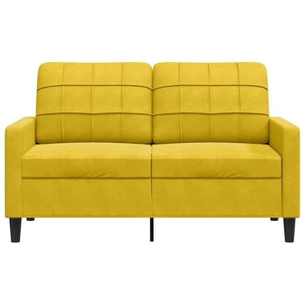 Maison Exclusive - 2-personers Sofa Gul 120 cm Velour