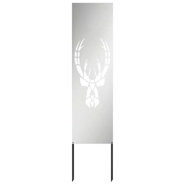 Maison Exclusive - Silverfärgad trädgårdsskyddsskärm 32 x 140 cm Silver