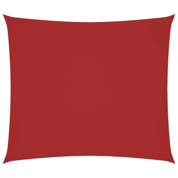 Maison Exclusive - Rektangulær parasoldug i oxford stof 2x2,5 m rød Röd
