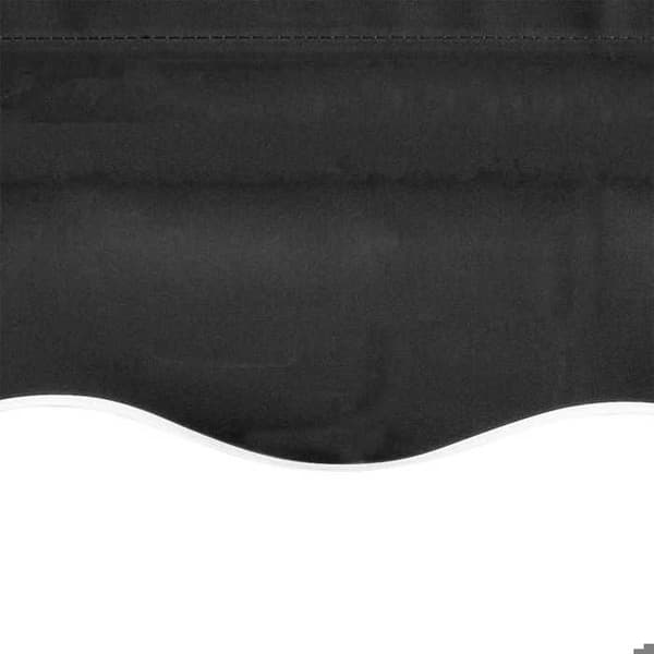 Maison Exclusive - Ersättningstyg för grå markis 400x300 cm polyester antracit